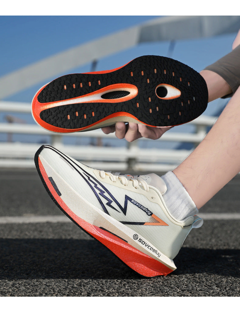 2025New Professional Running Shoes Sports Shoes Breathable Versatile Trendy Men Couples Youth Campus Casual Racing Training Shoes - 图片 34