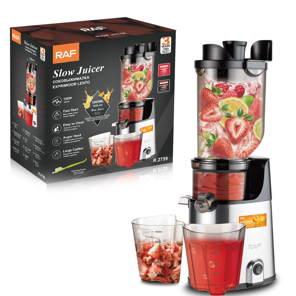 RAF Stainless Steel Juicer Children's Fruit Juice Machine/l Cooking Machine/Juicer Extractor with Juice and Pulp Separation R.2739 - 图片 25