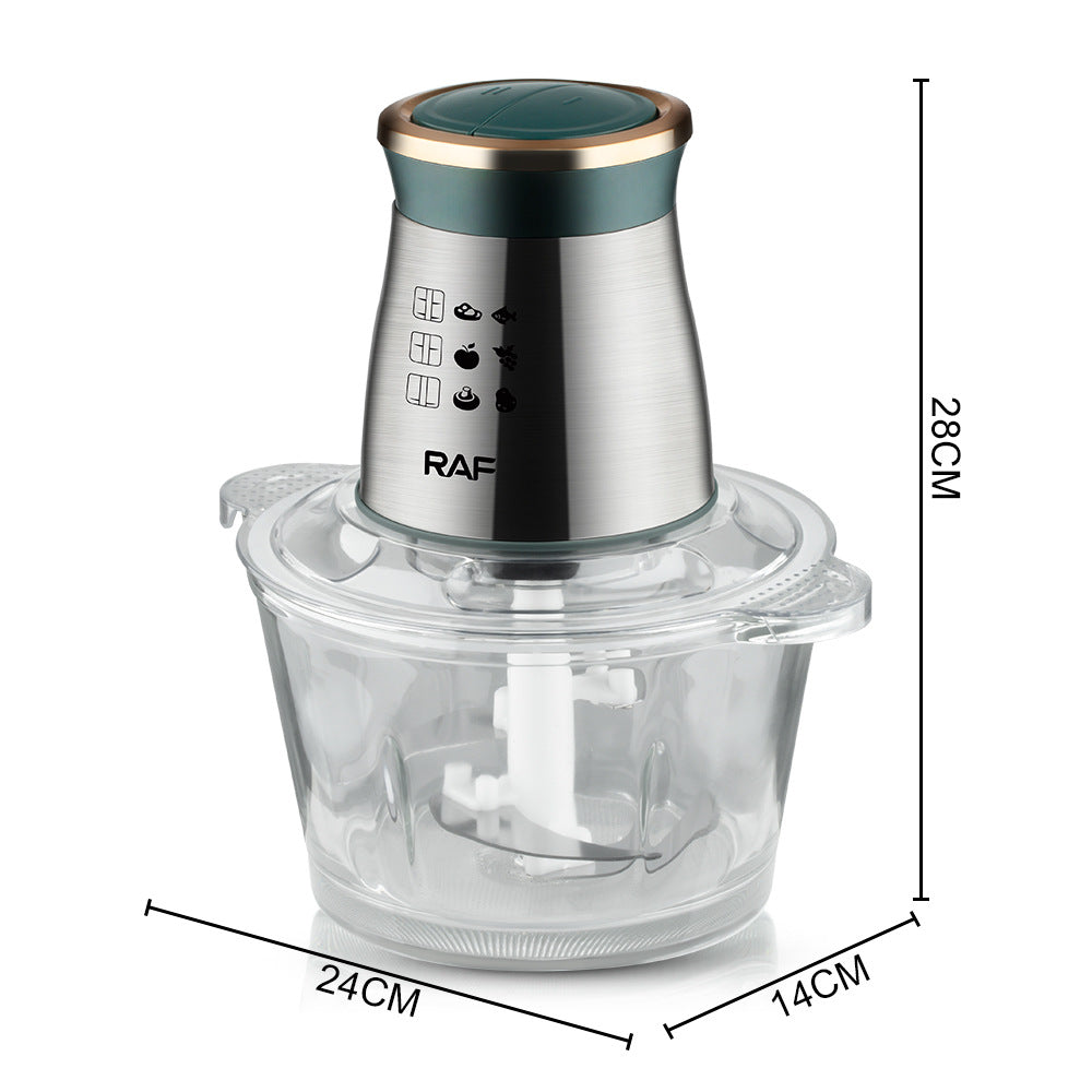 RAF EU Standard Electric Meat Grinder Household Meat Mincer Multi-Functional Food Processor Meat Chopper Meat Mixer2L - 图片 16