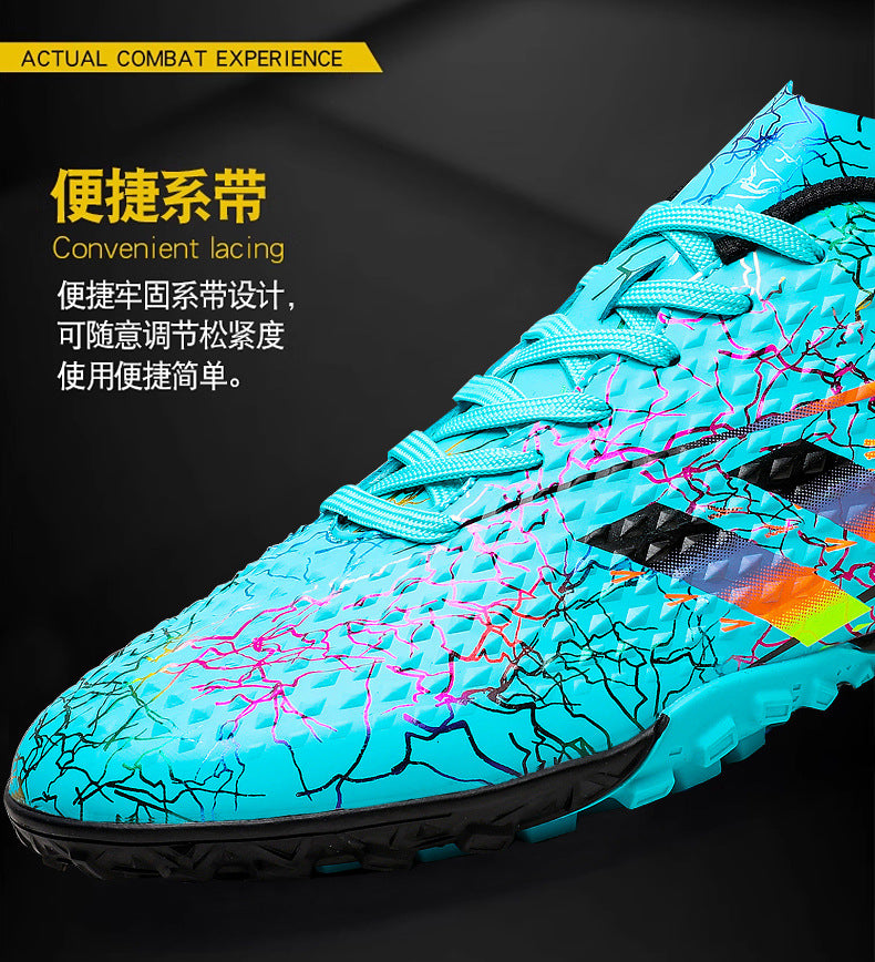 New professional football shoes for men and women AG Spike TF Broken Nail Youth Student Grassland Competition Training Shoes - 图片 17