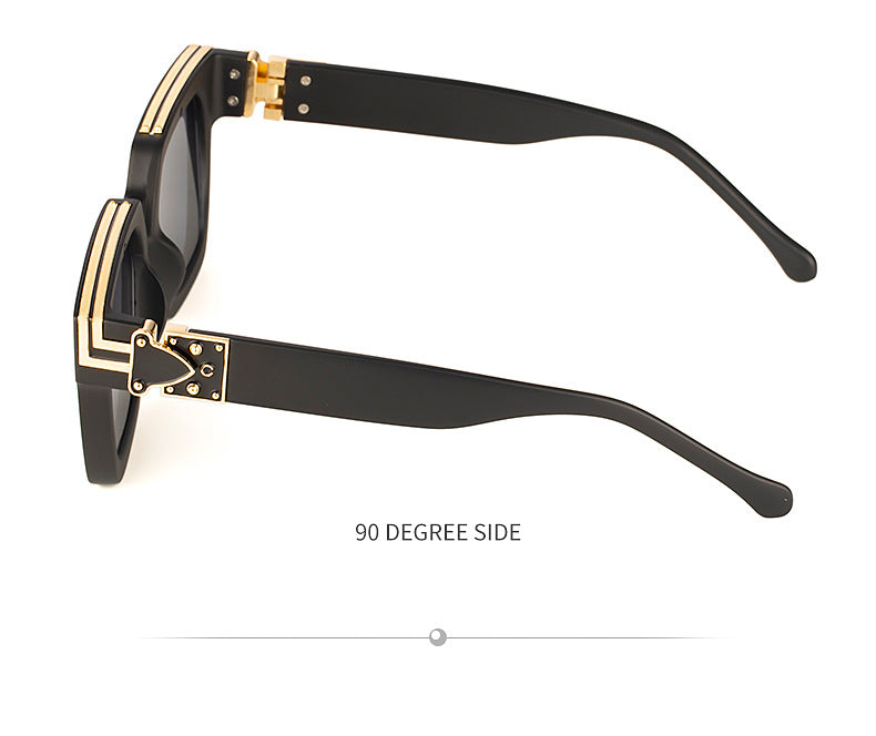 86229Small Frame Sunglasses for Women, European and American Style, Small Size, 0k Rich Man Same Style Sunglasses for Men, Trendy sunglasses - 图片 28