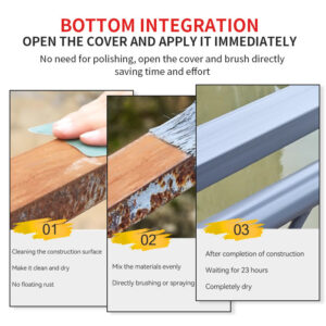 baolisi Colorful Rust Conversion Paint Southeast Asia Water-Based Metal Door and Window Rust Remover