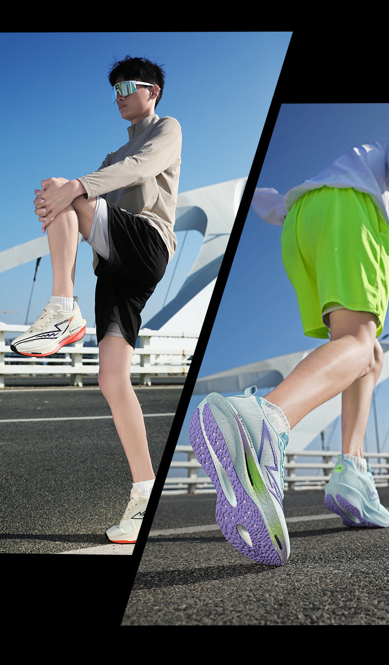 2025New Professional Running Shoes Sports Shoes Breathable Versatile Trendy Men Couples Youth Campus Casual Racing Training Shoes - 图片 14