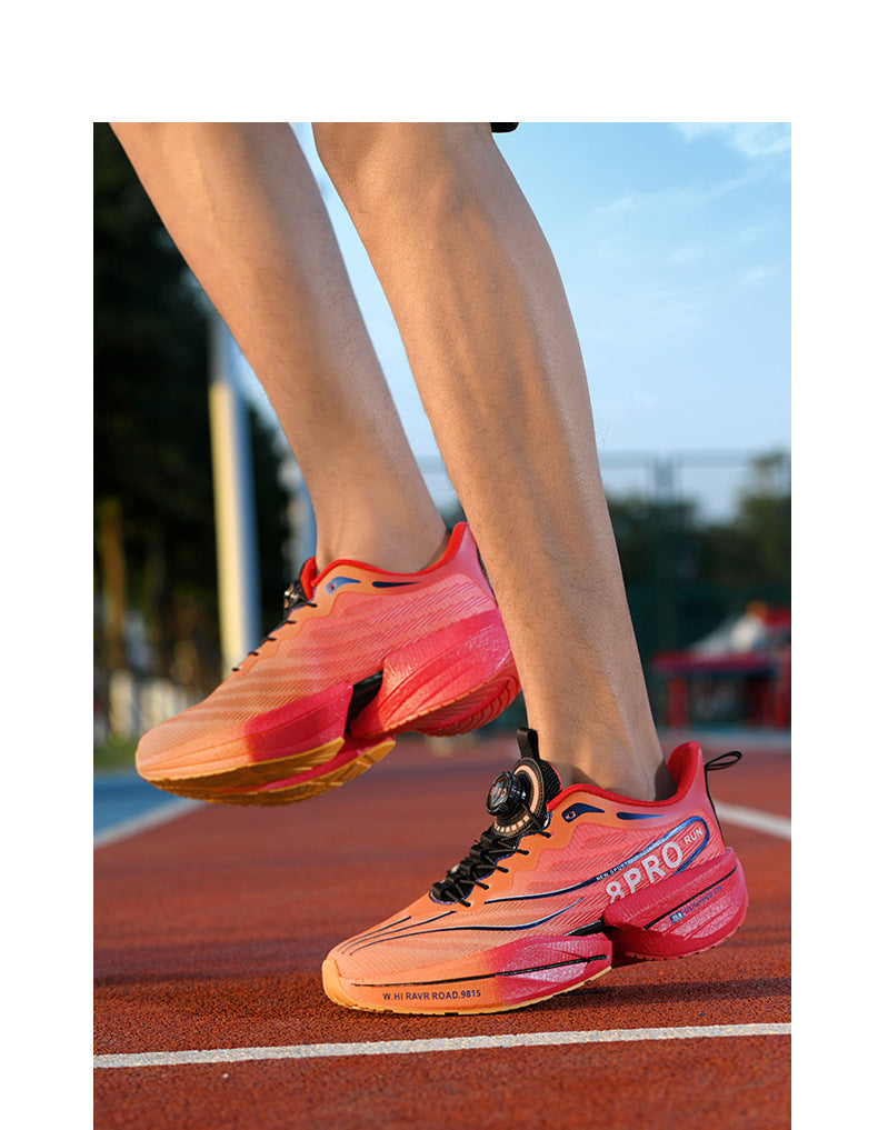 Red Rabbit8pro Hot-selling Parent-Child Breathable Running Shoes Professional Racing Anti-Slip Student Cushioning Rotating Button Sports Shoes - 图片 25