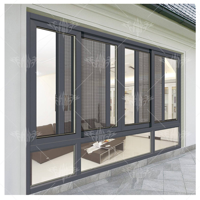 Latest Double Glazed Sliding Window Design Aluminum Sliding windows Price Philippines Sliding windows With Mosquito Net - 图片 5