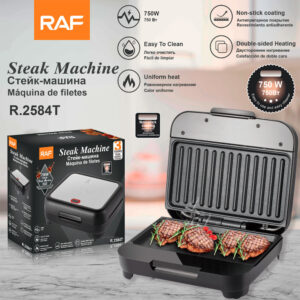RAF European Standard Household Steak Maker Breakfast Maker Steak Maker Toaster Multifunctional Grill2584