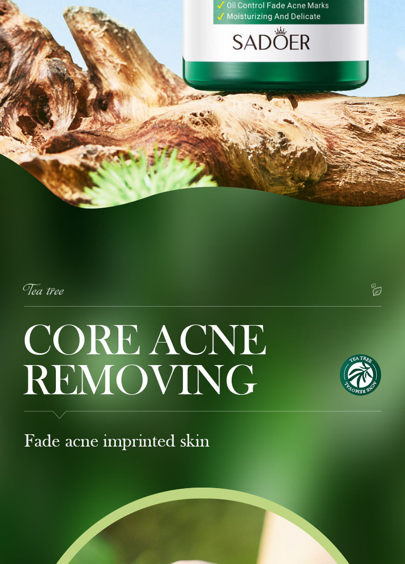 Tea Tree Essence30ml SADOER Moisturizing and refreshing cross-border foreign trade wholesale - 图片 12