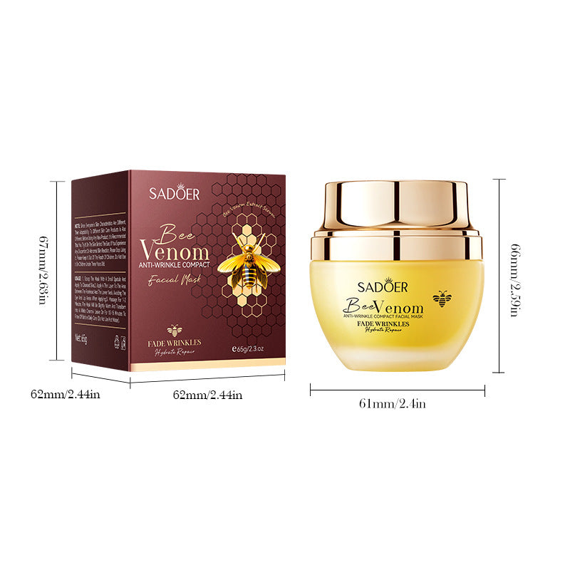 Bee Venom Firming Mask SADOER Anti-wrinkle moisturizing cream cross-border foreign trade wholesale - 图片 5