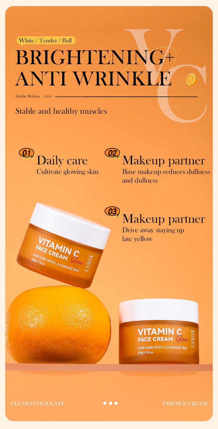 Dimension C Face Cream Moisturizing Repair Brightening Skin Tone Lazy Face Cream Lifting Firming Pore Minimizing VC Essence cream - 图片 10