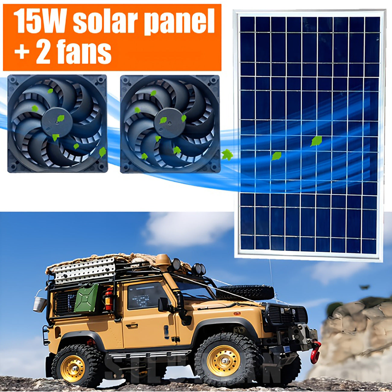 Exclusive Solar Ventilation Fan Exhaust Fan Solar Photovoltaic Pet House Ventilation Convection Cooling Blower - 图片 17