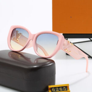 Purchasing Agent Level Lujia Sunglasses6265Fashionable Personality Large Frame Cat Eye Black Sunglasses UV Protection