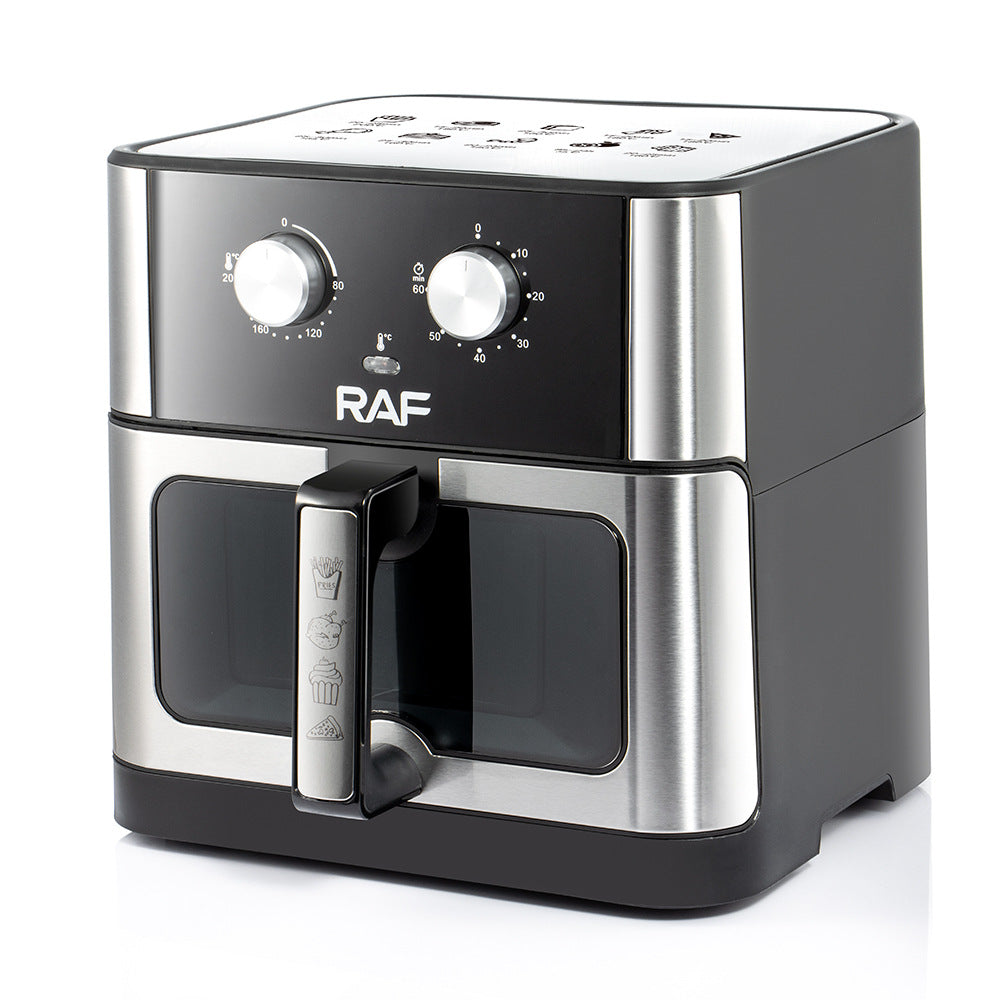 RAF European Standard Household Oil-Free Large Capacity Air Fryer Multi-Functional Smart Oven French Fry Fryer10L - 图片 18