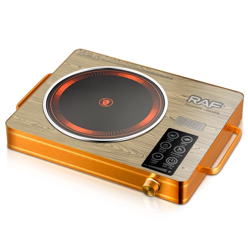RAF European Standard Electric Ceramic Stove for Home Use, Multi-Functional, High Power, Multi-Setting, Stir-Frying, Hot Pot, Infrared Induction Cooker, Countertop Electric Stove - 图片 3