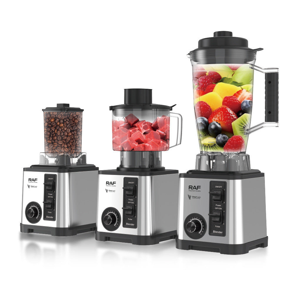 RAF European Standard Multifunctional Household Food Processor Meat Grinder Grinder Powder Grinder 3-in-1 Juicer - 图片 5