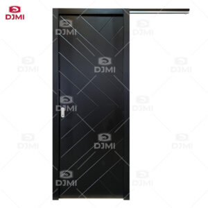 Kitchen Slide Door Interior Hidden Pocket Door Hardware Aluminum Slim Hotel Bathroom Sliding Pocket Door Smart