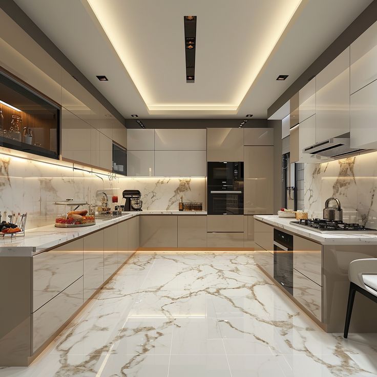 Modern Kitchen Custom Made Cabinet Exquisite Lacquer Kitchen Cabinet - 图片 4