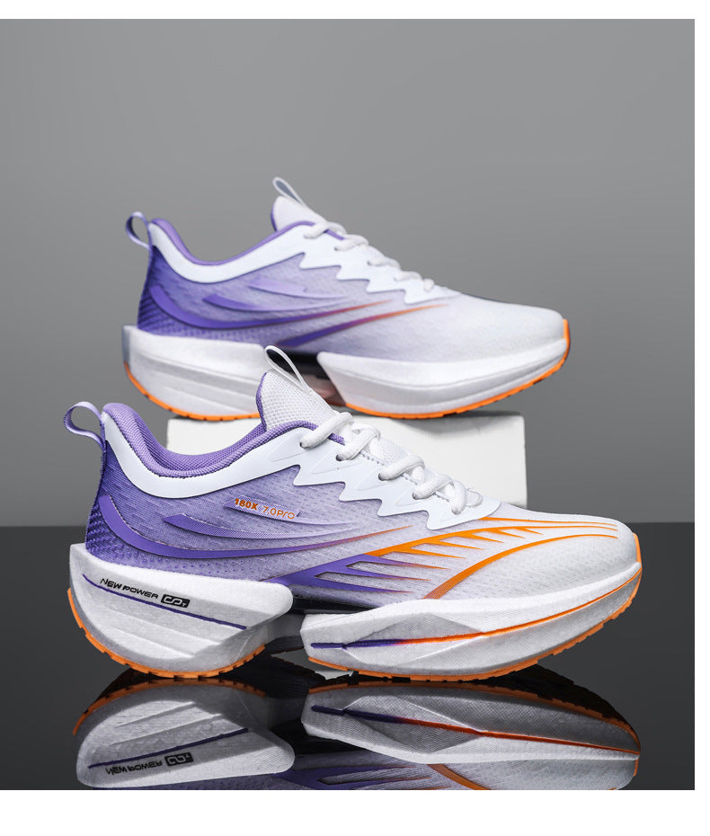 ROANK Men's Running Shoes Ultra-Light Sports Shoes for Teenagers Non-Slip Thick Sole Height Increasing Running Shoes for Middle School Students - 图片 29