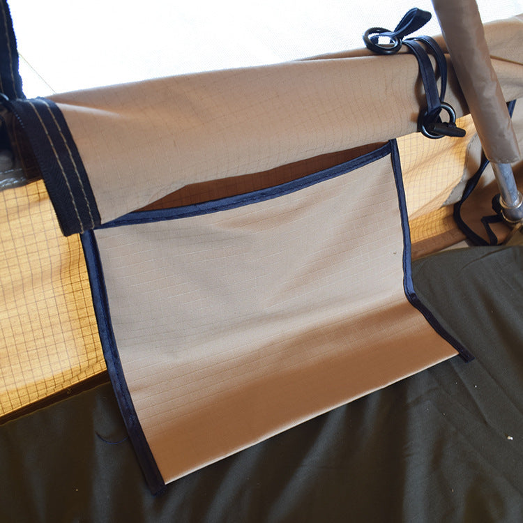 Outdoor Self-Driving Tour Soft Top Car Roof Tent Fully Automatic Quick Open SUV Aluminum Alloy Folding Tent - 图片 33