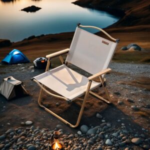 Wholesale Outdoor Folding Chair Aluminum Alloy Portable Kermit Chair Camping Chair Lightweight Folding Stool