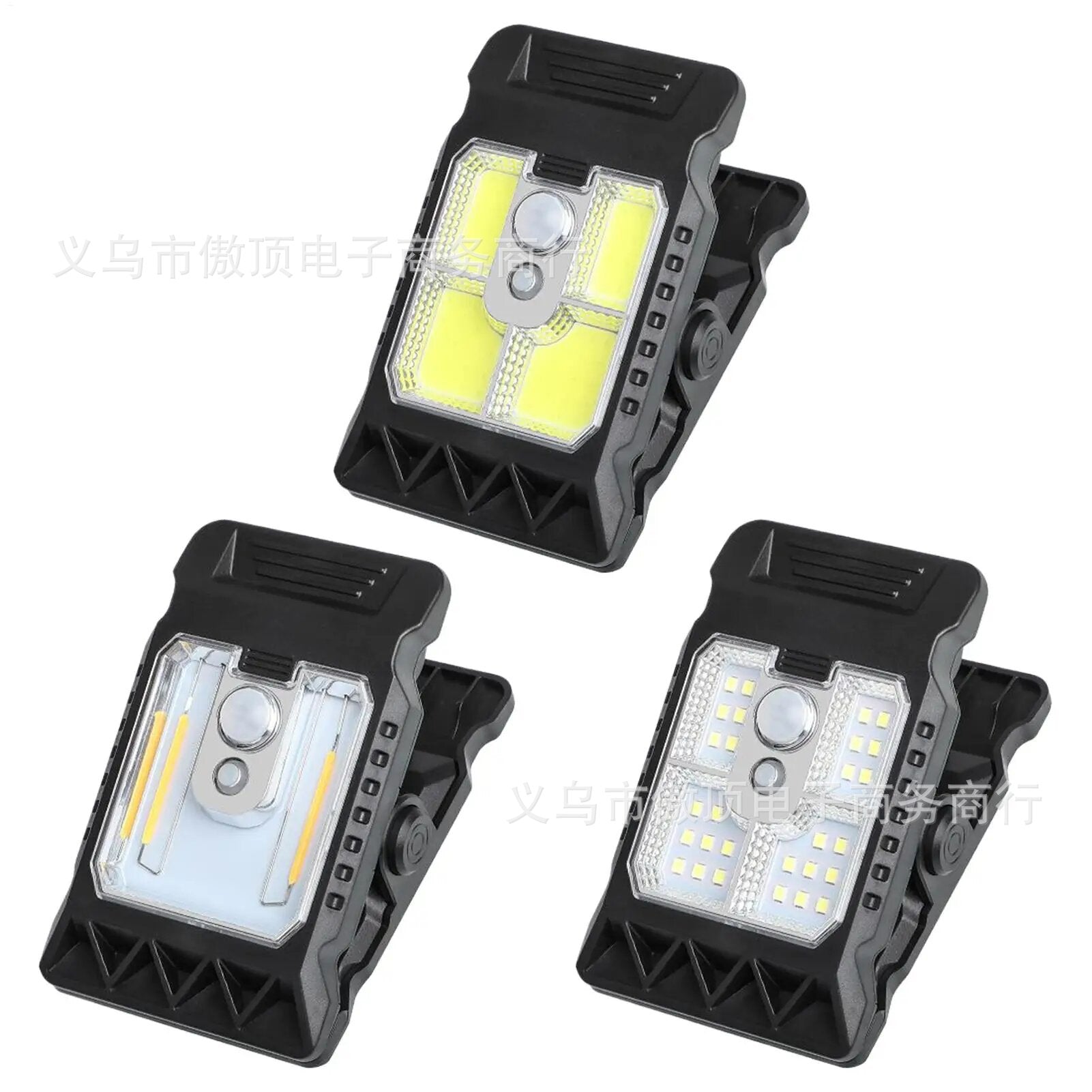 Solar Clip Light Human Body Sensing Outdoor Garden Light Garden Lighting Solar Fence Light Wall Light - 图片 8