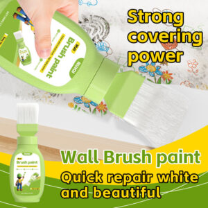 Wall Brush Paint Water-Based Odorless Household White Touch-Up Paint Indoor Wall Renovation Latex Paint Manufacturer