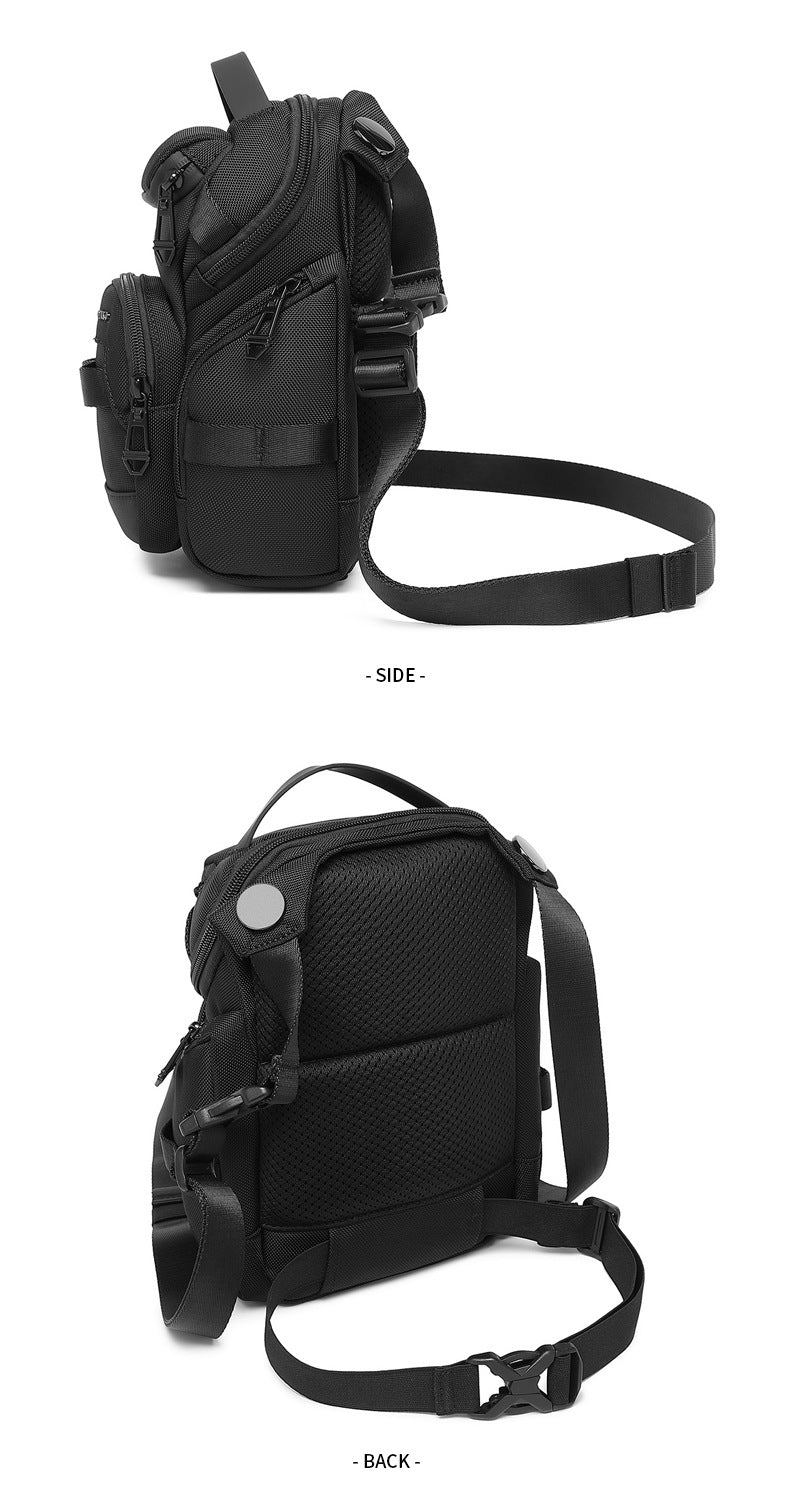 Tactical Cycling Leg Bag Motorcycle Waist Bag Men's Waterproof Multifunctional Motorcycle Crossbody Shoulder Bag Outdoor Sports Bag - 图片 17