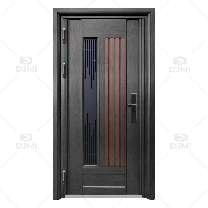 Luxury Design Security Doors Exterior Steel Custom Steel Main Door Villa House Security Steel Door - 图片 3