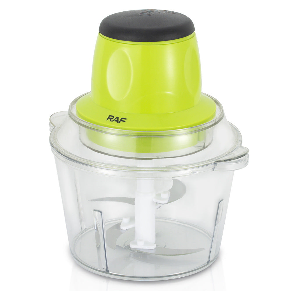 RAF EU Standard Meat Grinder Household Electric Blender Meat Mincer Small High-Power Food Processor Glass Jar - 图片 4