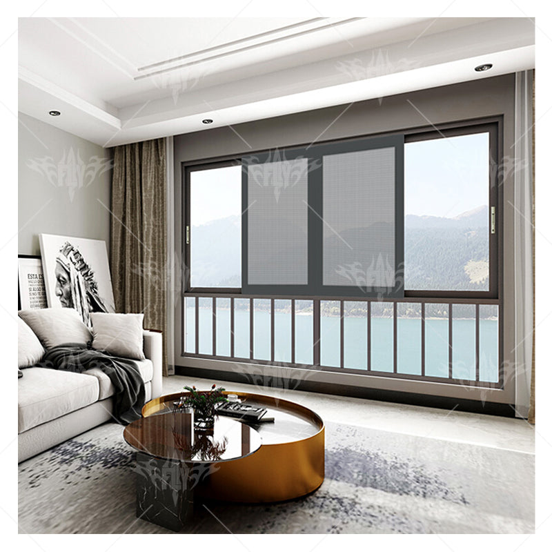 Latest Double Glazed Sliding Window Design Aluminum Sliding windows Price Philippines Sliding windows With Mosquito Net - 图片 3