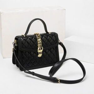 New Women's Bag Trendy Fashion Retro Quilted Small Square Bag Personality Stylish Simple Crossbody Women's Bag Handbag