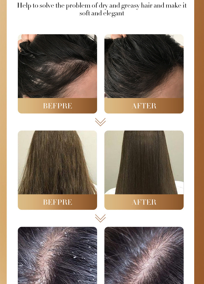 Ginger Shampoo Sachet SADOER Moisturizing, Smooth, Deep Cleansing, Portable Pack, Cross-Border Foreign Trade Wholesale - 图片 17