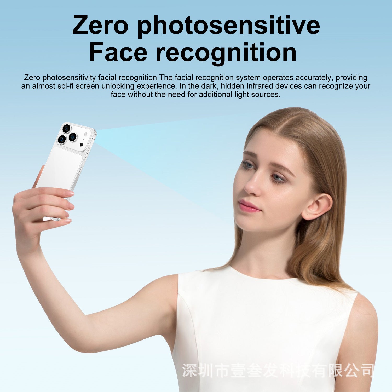 Mobile Phone i17Promax Large Screen6.9Inch1:1Replica Side Key Fingerprint17pro New Smartphone - 图片 15