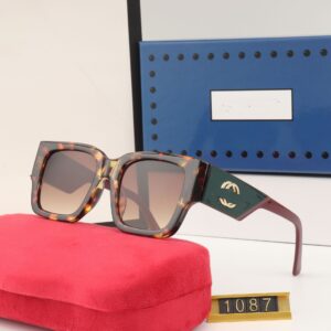 Little Red Book New G Home Sunglasses for Men and Women, Anti-UV, Round Face, Large Frame, Slimming, Driving, Sunshade Sunglasses