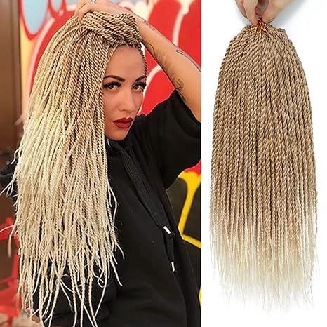 TEMU Hot Selling Export Wig Two Strands Fine Synthetic Wig Two detailed distinction - 图片 10