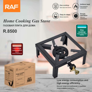 RAF Gas Stove Simple Household Liquefied Gas Tabletop Flameout Single Burner Easy-to-Clean Gas Stove R.8500