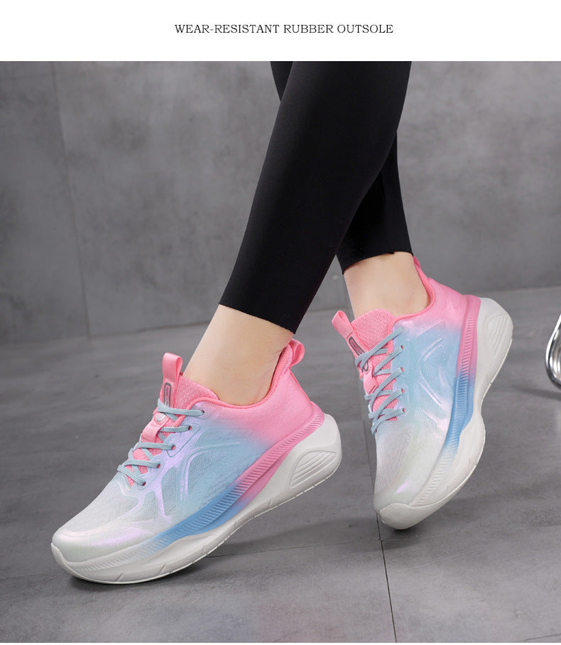 Professional Running Shoes for Men and Women, Spring and Summer New Soft Sole, Lightweight, Shock Absorption, Breathable, Jump Rope, Non-Slip, Marathon Walking Shoes - 图片 41