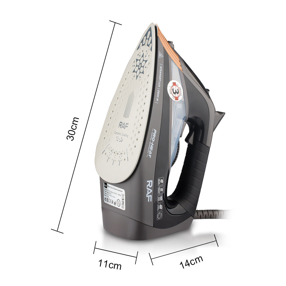 RAF European Standard Automatic Steam Electric Iron Household Handheld Fully Automatic Steam Electric Iron Ironing Machine - 图片 15