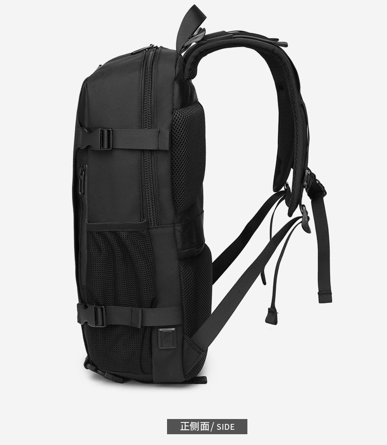 Korean Style Backpack Trendy Brand Laptop School Bag Lightweight Large Capacity Water-Resistant Commuter Bag for Middle and High School Students and College Students - 图片 23
