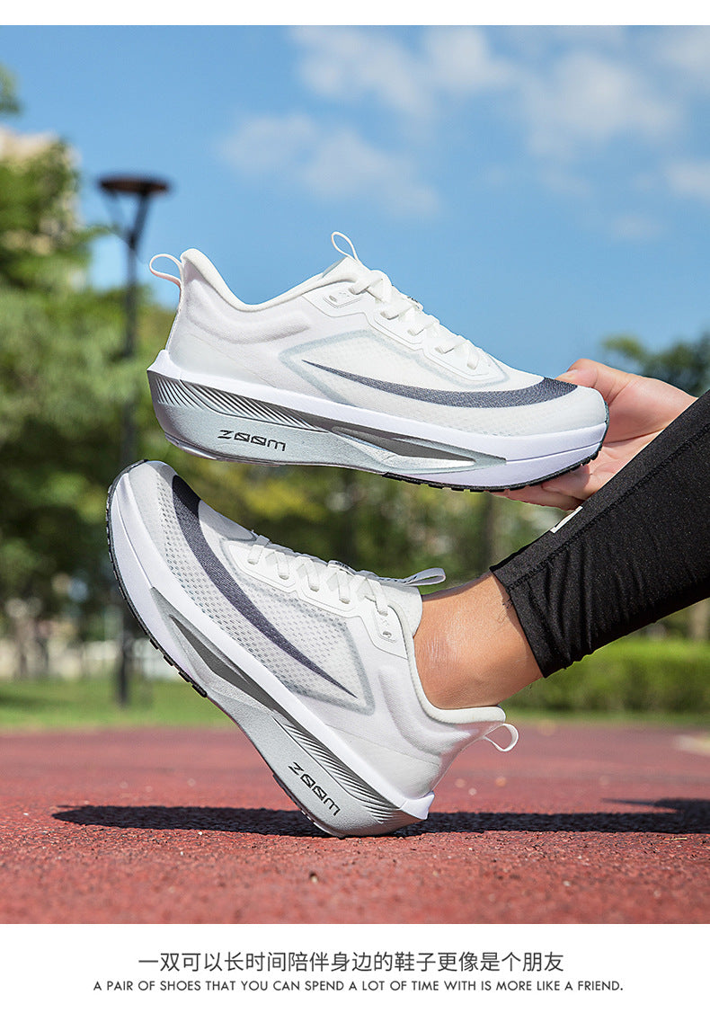 2025Plus Size Sports Shoes Racing Training Carbon Plate Sports Shoes Lightweight Men and Women Autumn Running Shoes - 图片 30