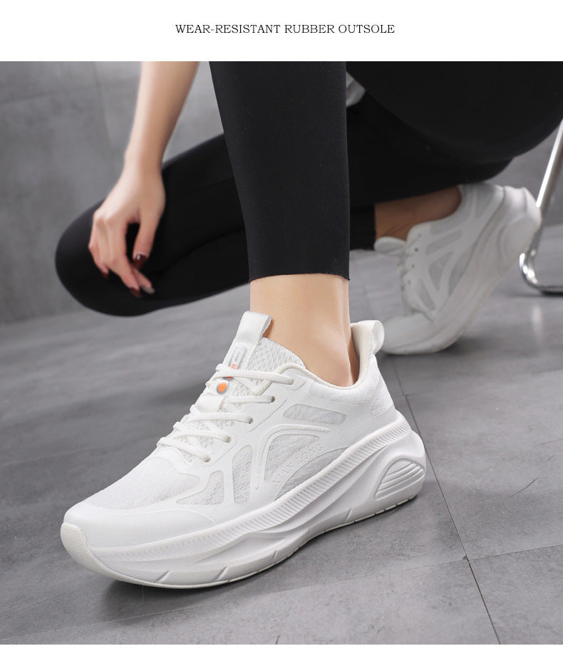 Professional Running Shoes for Men and Women, Spring and Summer New Soft Sole, Lightweight, Shock Absorption, Breathable, Jump Rope, Non-Slip, Marathon Walking Shoes - 图片 29