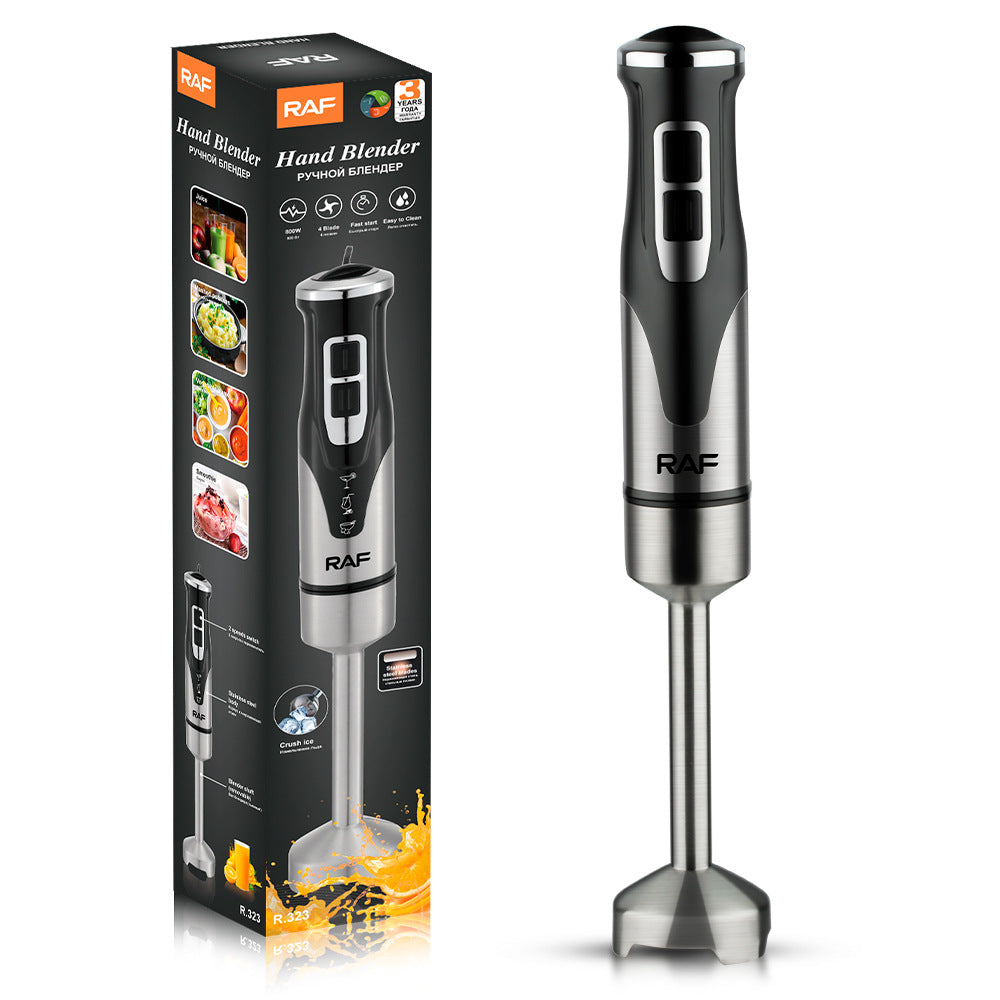 RAF EU Standard Portable Household Food Blender Handheld Electric Stainless Steel Cooking Stick Mixer - 图片 11