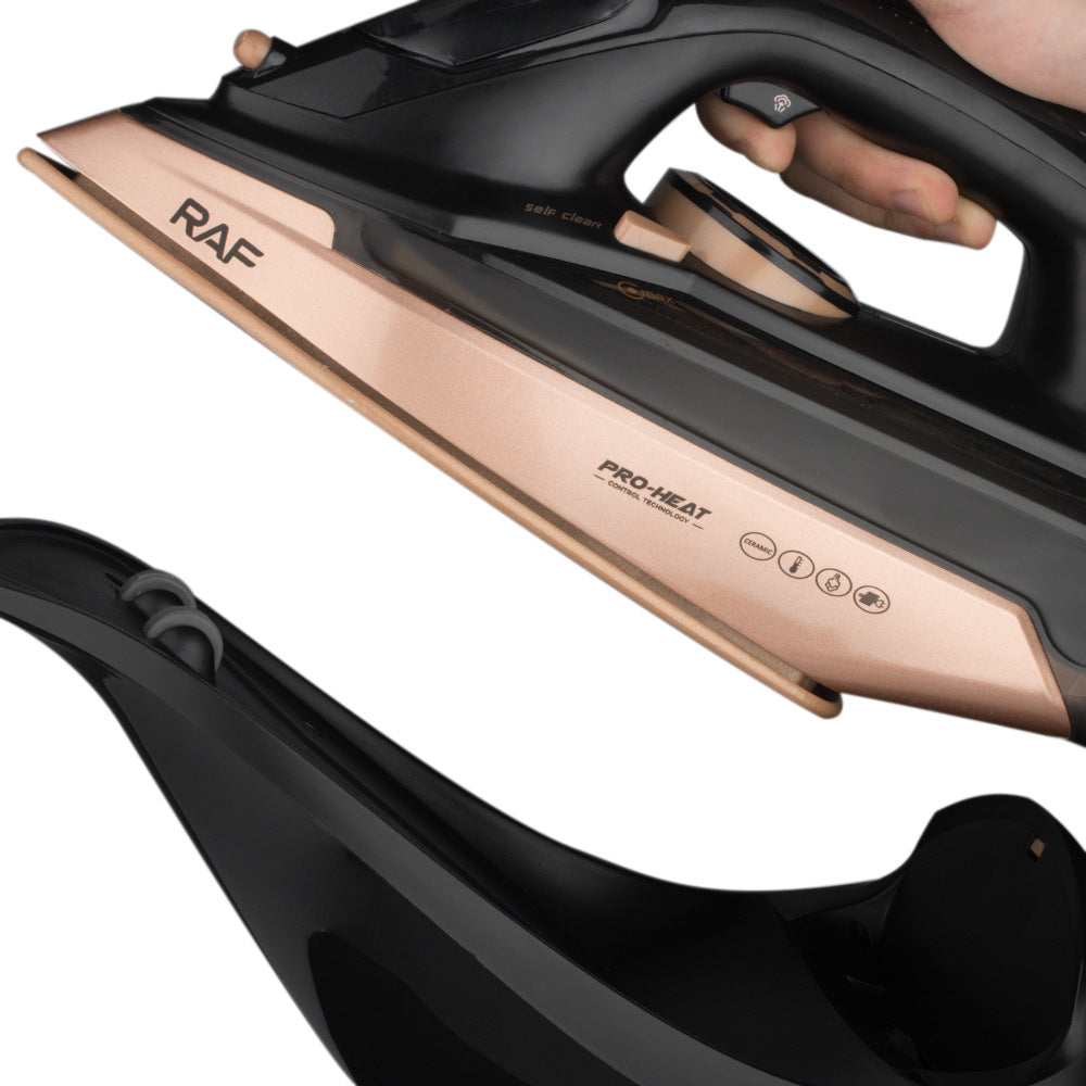 RAF European Standard Steam Iron Portable Ironing Machine Three-speed temperature-adjustable pressure-type high-power electric iron - 图片 16