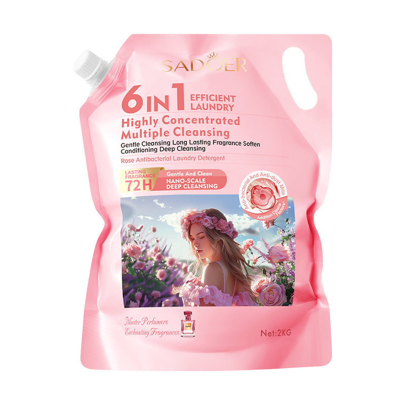 Cross-border Large Capacity Lavender Antibacterial Laundry Detergent2KG Clean Fragrance Export Manufacturer Wholesale - 图片 8