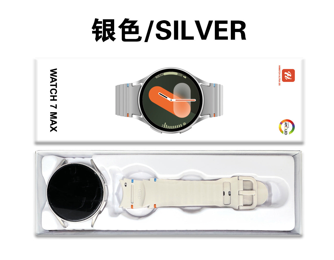 Watch7Max Watch1.52inch Bluetooth Call Heart Rate Pedometer Message Reminder Outdoor Sports Wireless - 图片 9