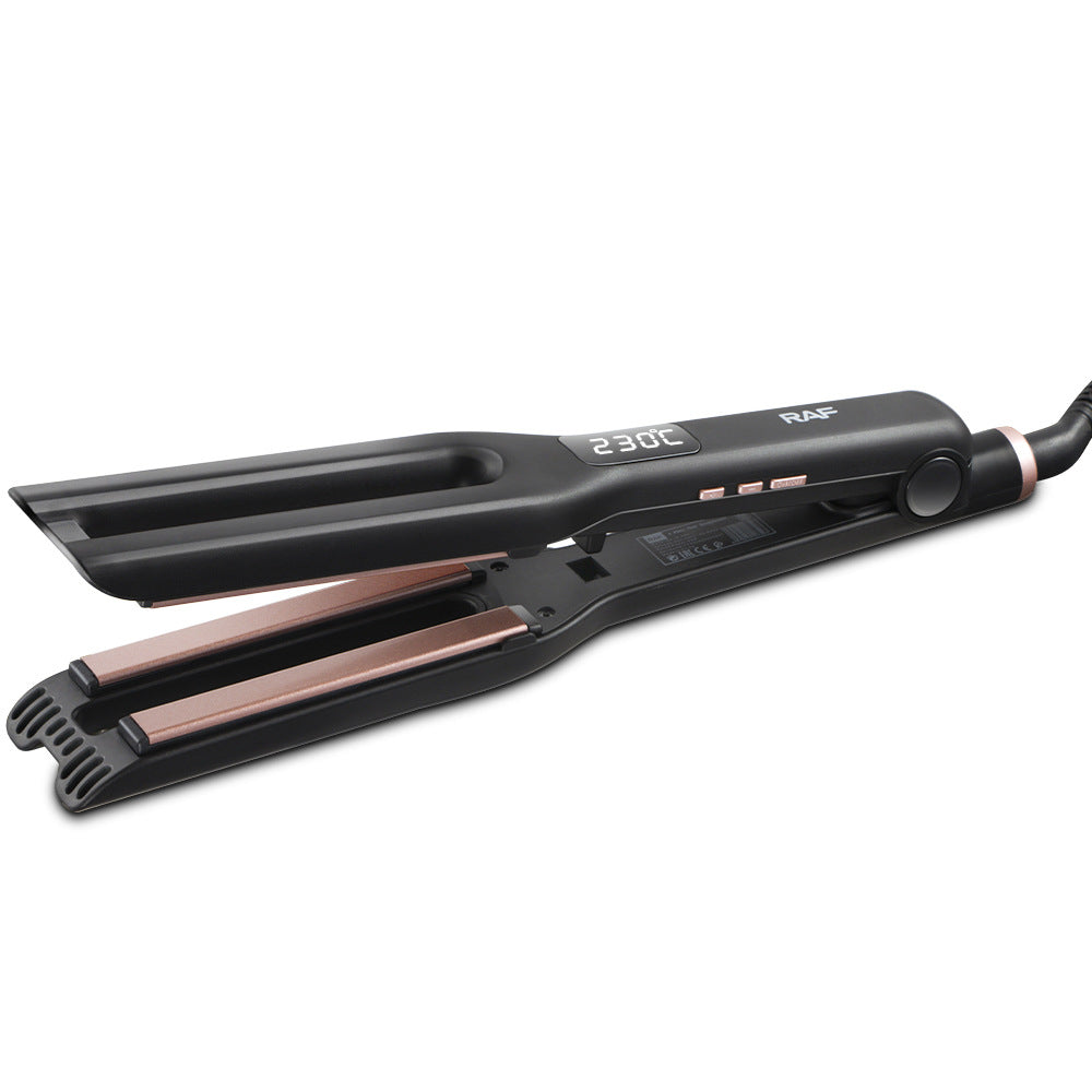 RAF Portable Hair Curler Dormitory Home Fluffy Straight Hair Heating Clip Board Easy To Carry Multi-Functional Curling Iron - 图片 3