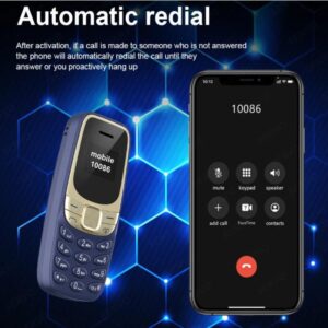 BM35Feature Phone mini Non-Smartphone Mini Button Elderly Phone Dual-SIM Backup Phone