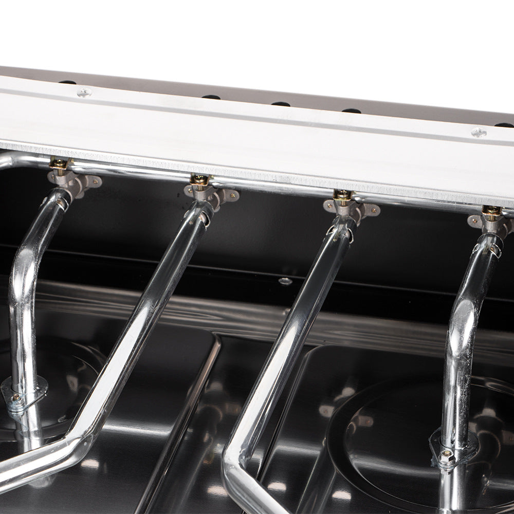 RAF European Standard Full Cover Low Energy Liquefied Gas Tabletop Flameout Protection Glass Rotating Fire Gas Four Burner Panel - 图片 20