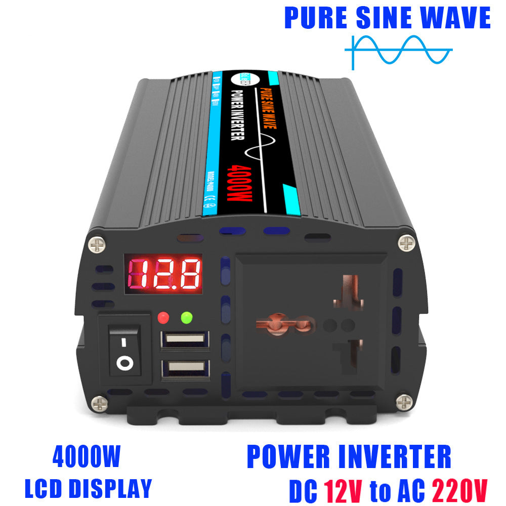 Automotive Pure Sine Wave Inverter1000W Outdoor Adapter Converter12V24V48V60V Turn110V220V - 图片 14