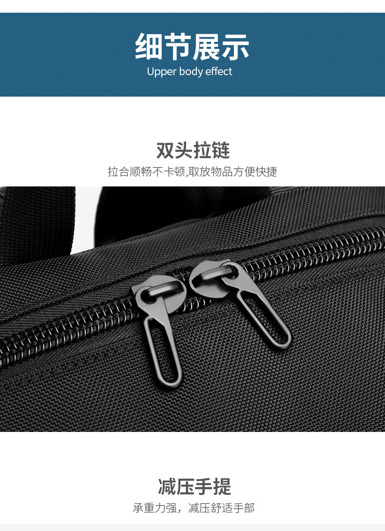 Korean Style Backpack Trendy Brand Laptop School Bag Lightweight Large Capacity Water-Resistant Commuter Bag for Middle and High School Students and College Students - 图片 28