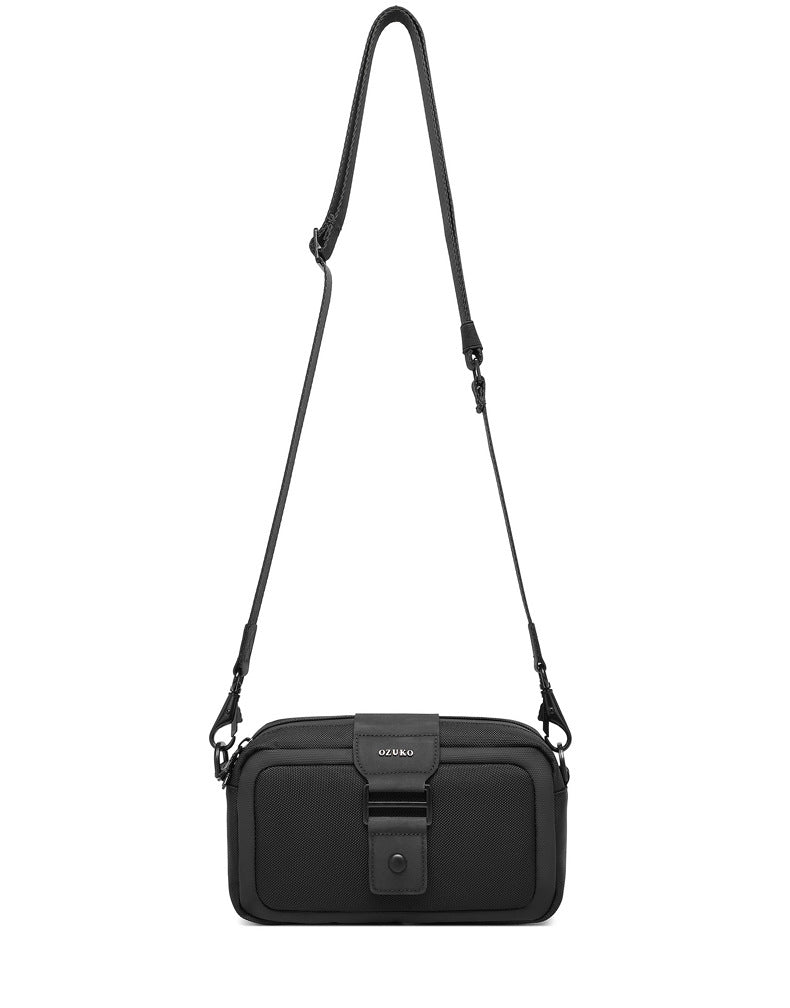 Men's Crossbody Bag High-End Single Shoulder Bag Portable Small Bag Waterproof Oxford Cloth Mini Men's Bag Trendy Style - 图片 27